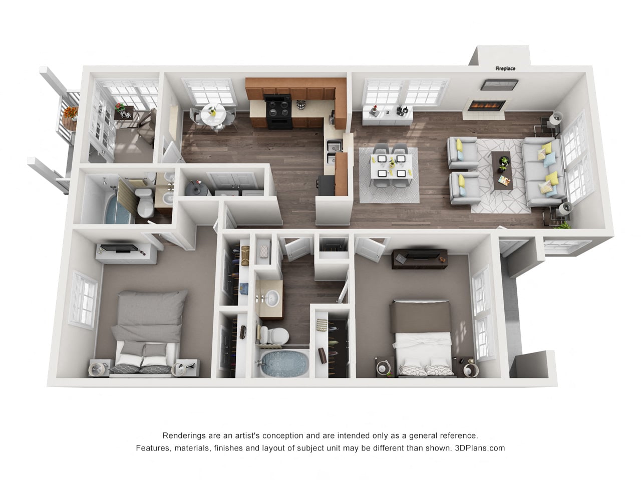 B3 - Willow floor plan
